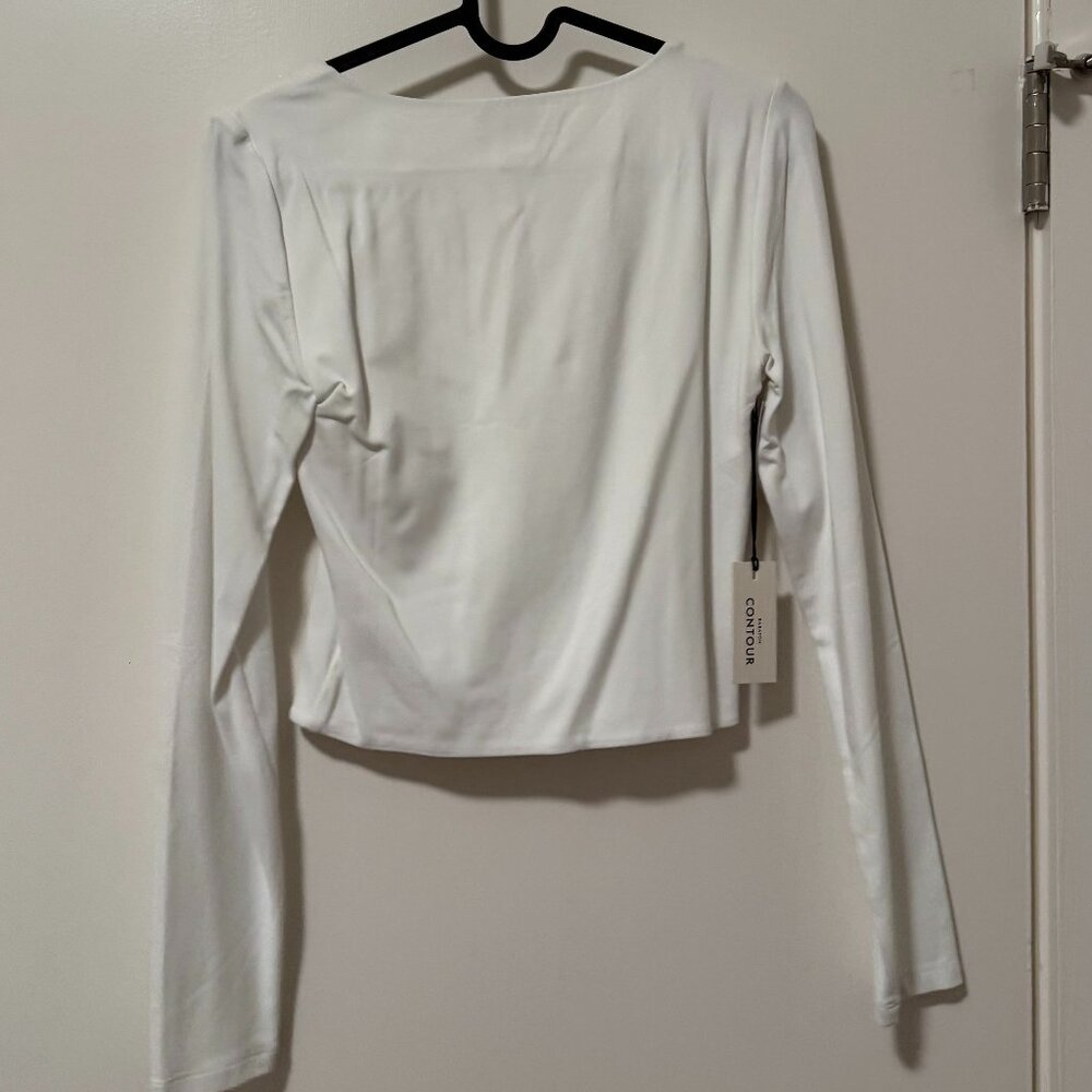 NWT - Aritzia Babaton Contour Scoopneck Longsleeve - Picture 3 of 5